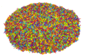 Rainbow Rice for Sensory Play, 454 g thumbnail