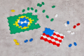 Plus-Plus - Learn to Build World Flags, 700 pcs thumbnail
