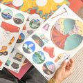 Learn & Discover Sticker Poster - Volcanoes thumbnail