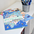 Learn & Discover Sticker Poster - World Flags thumbnail