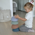 Sensory Stones Ø16 cm - Sunset, 4 pcs thumbnail