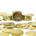 Plastic Pirate Coins, 72 pcs thumbnail