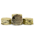 Plastic Pirate Coins, 72 pcs thumbnail