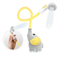 Elephant Battery-Powered Baby Shower Set, Yellow thumbnail