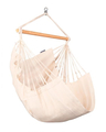 Single Organic Cotton Hammock Chair - Latte thumbnail