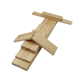 Wooden Building Blocks - Natural, 200 pcs thumbnail