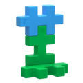 PLUS-PLUS GIANT, 24 pcs thumbnail
