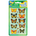 3D Butterfly Stickers, 1 sheet thumbnail