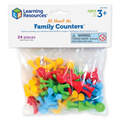 Count & Sort - Family Counters, 24 pcs thumbnail