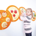 Wall Panel Caterpillar - Clock thumbnail