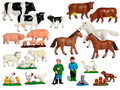 KREA Farm Animal Figures, 22 pcs thumbnail