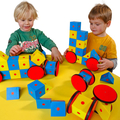 3D Magnetic Blocks Set - Large, 40 pcs thumbnail