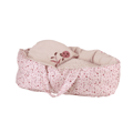 Doll Carry Cot w. Bedding - Ladybugs, 30 cm thumbnail