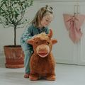 Bouncy Cow (Plush) - Light Brown thumbnail