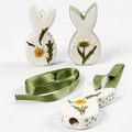 Ceramic Easter Bunnies, 3 pcs thumbnail