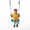 Plastic Swing - Turquoise (Black Rope) thumbnail