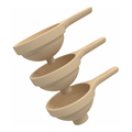 Funnel Set for Sensory Play - Natural, 3 pcs thumbnail