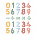 Silicone Numbers (0–9) & Math Symbols, 30 pcs thumbnail