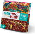 Puzzle - Above & Below Dinosaur World, 48 pcs thumbnail