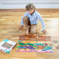 Puzzle - Above & Below Dinosaur World, 48 pcs thumbnail