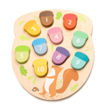 Number Puzzle - How Many Acorns, 10 pcs thumbnail