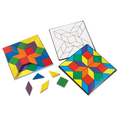 Mosaic Game - Parquetry Blocks & Cards Set thumbnail