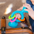pipSquigz Loops Suction Cup Rattle - Teal thumbnail