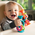 pipSquigz Loops Suction Cup Rattle - Teal thumbnail