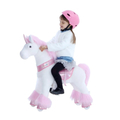 Ride-On Horse - Unicorn Pink, Small thumbnail