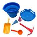 Sand Play - Bucket Set - Blue, 7 pcs thumbnail
