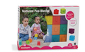 Textured Sensory Blocks, 10 pcs thumbnail