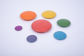 Sensory Wooden Rainbow Buttons, 7 pcs thumbnail