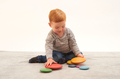 Sensory Wooden Rainbow Buttons, 7 pcs thumbnail