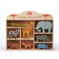 Wooden Safari Animals, 8 pcs thumbnail