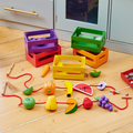 Wooden Sorting Crates - Fruits and Vegetables thumbnail