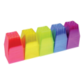 Crystal Colour Translucent Stacking Blocks, 50 pcs thumbnail
