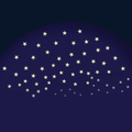Glow in the Dark - Stars, 60 pcs thumbnail