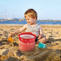 Beach Play Set with Pop-Up Bucket & Bag, 4 pcs thumbnail