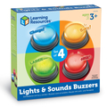 Answer Buzzers - Lights & Sounds, 4 pcs thumbnail