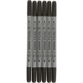 Fabric Markers - Black, 6 pcs thumbnail