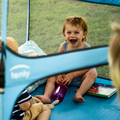 Pop-Up Playpen/Hideaway with Cover - Light Blue thumbnail