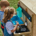 Wall-Mounted Mud Kitchen w. Accessories - Large thumbnail