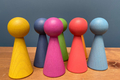 Rainbow Wooden Figures, 7 pcs thumbnail