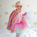 Superheroine Costume - Pink, 4-6 yrs thumbnail