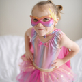 Superheroine Costume - Pink, 4-6 yrs thumbnail