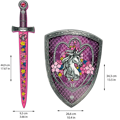 Princess Sword & Shield Set - Unicorn Princess thumbnail