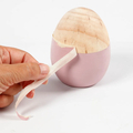 Paint Your Own Wooden Egg 8 cm, 1 pc thumbnail