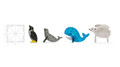 Magna-Tiles | Arctic Animals, 25 pcs thumbnail