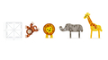 Magna-Tiles | Safari Animals, 25 pcs thumbnail