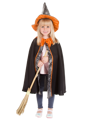 Witch Cape and Hat, Size 3-7 yrs thumbnail